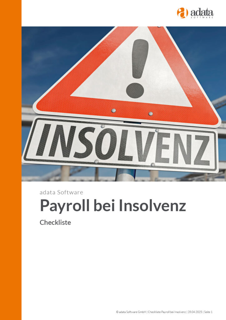 Titel Checkliste Payroll bei Insolvenz 250428