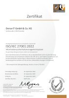 Zertifikat DERSA IT